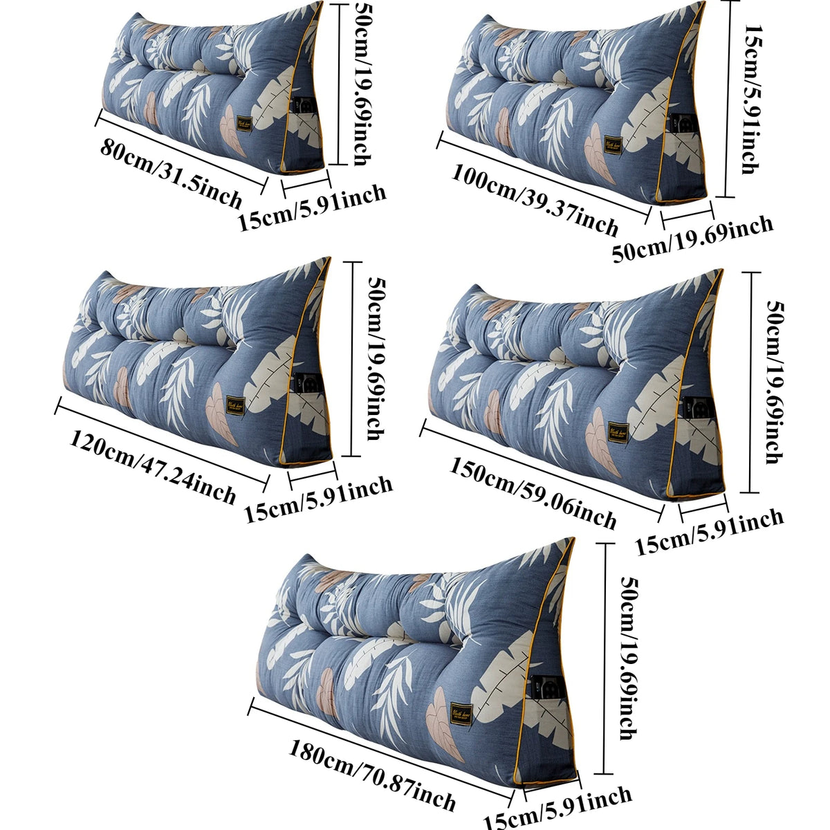 Coussin en tete de lit Dossier Triangulaire Ergonomique Lit Lecture