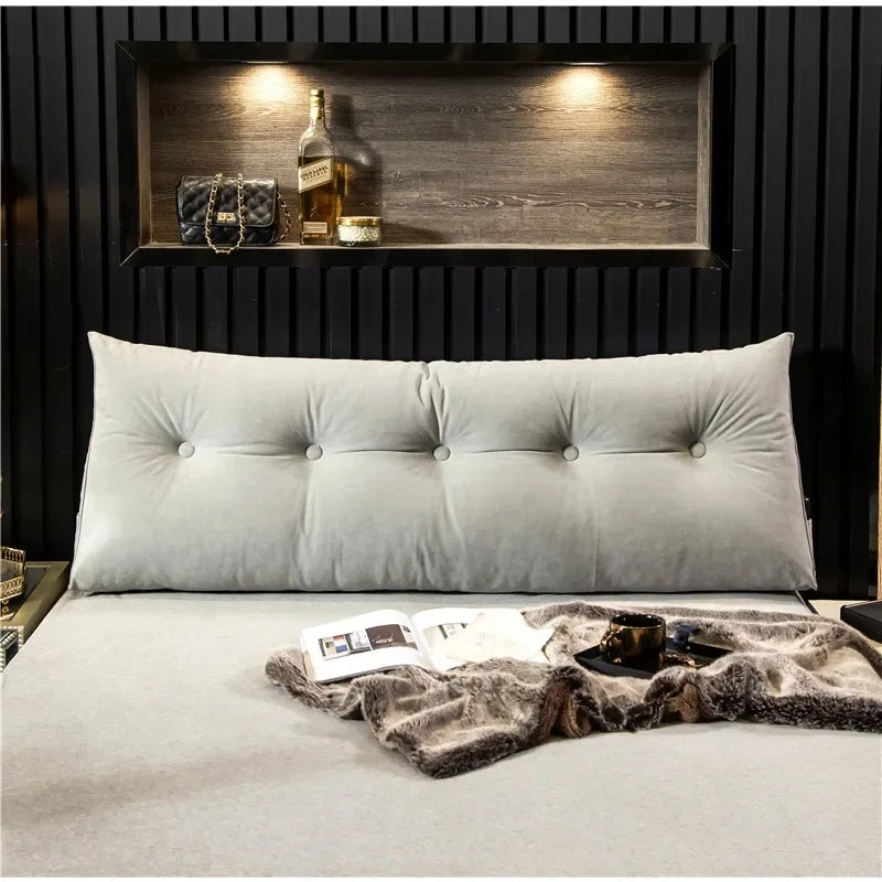 Coussin en tete de lit Dossier Triangle Confort Ultime Déhoussable