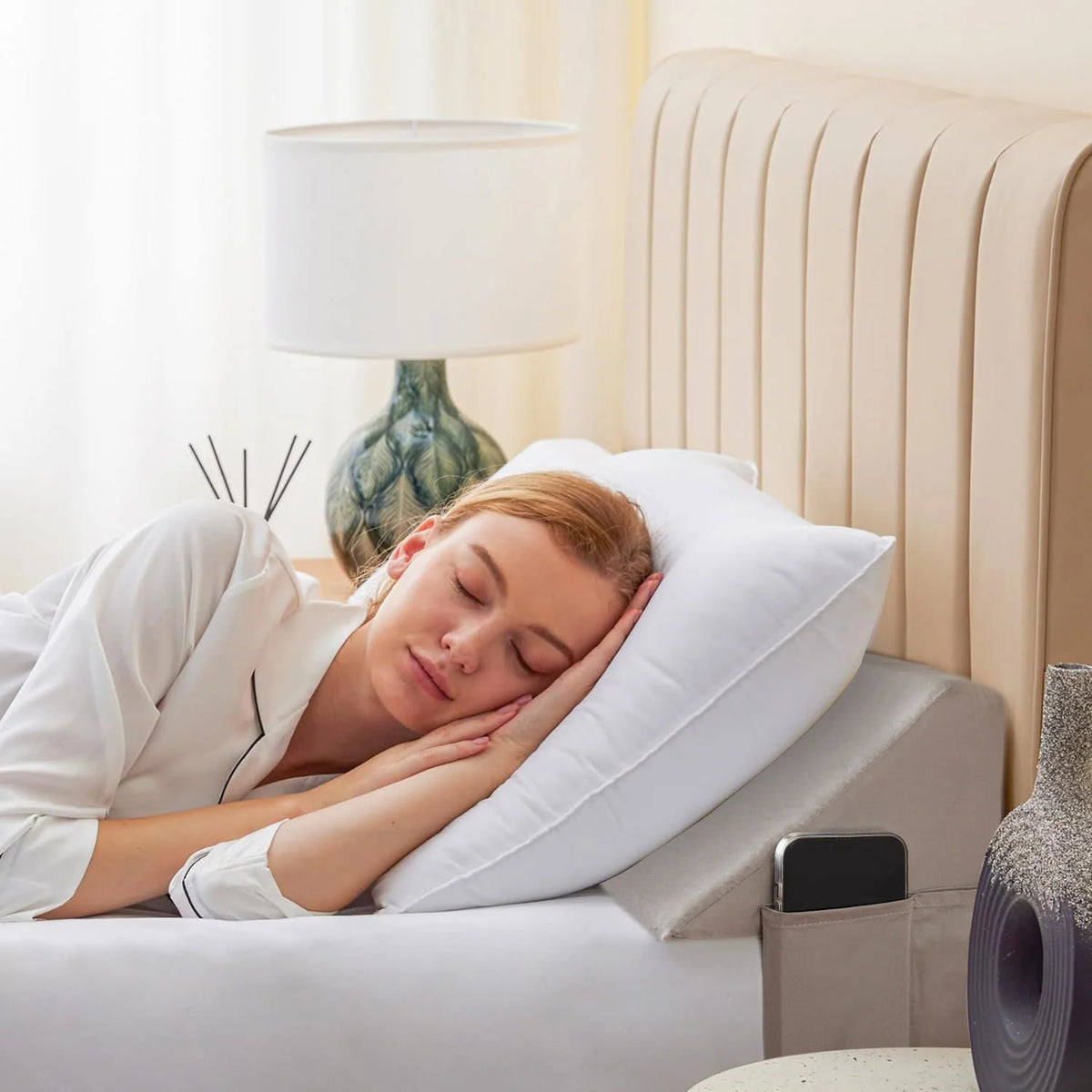 Coussin en tete de lit Cale-Tête King Size Comble-Espace