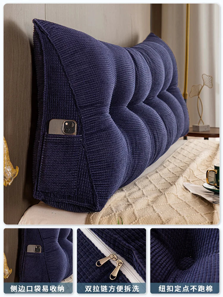 Coussin en tete de lit de Dossier Grand Confort Lavable